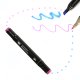 Double-Sided Alcohol Markers in Case, 120 pcs with Stand