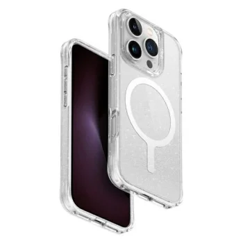Uniq LifePro Xtreme Magclick dėklas iPhone 16 Pro telefonui, skaidrus
