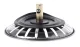 Steel Kitchen Sink Strainer Plug 77 mm, Silver