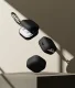 Ringke Silicone Case ausinių dėklas Samsung Galaxy Buds 4 / 4 Pro, juodas