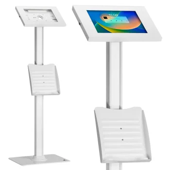 Maclean MC-476W grindinis stovas 9.7"-11" planšetiniams kompiuteriams, baltas