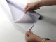 Self-Adhesive Dry Erase Whiteboard 200x45 cm with Blue Marker