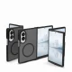 Dėklas Tech-Protect Magmat MagSafe telefonui Samsung Galaxy Z Fold 8, matinis juodas