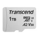 Atminties kortelė Transcend 300S-A microSDXC 1TB UHS-I U3 V30 A2