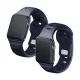 3mk silikoninis laikrodžio dirželis Apple Watch 42 / 44 / 45 / 49 mm, pilkas