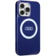 Dėklas Audi IML Big Logo MagSafe telefonui iPhone 13 Pro / 13, mėlynas