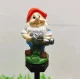 Solar garden LED lamp, gnome with watering can, 41 cm