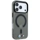 BMW dėklas iPhone 18 Pro Max / 17 Pro Max M IML Glossy Metal Logo & Trims MagSafe, juodas
