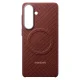 Samsung Carbon Magnet Case for Samsung Galaxy S26+ with MagSafe, Red