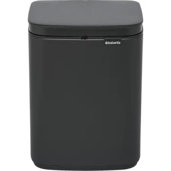 Šiukšliadėžė Brabantia BO 4 l, Mineral Infinite Grey