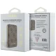 Indukcinė išorinė baterija Guess 4G Leather Metal Logo MagSafe 15W 5000mAh GUPB5FP4EMGW, ruda