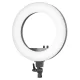 Activeshop 18\" 48W LED žiedinė lempa su stovu, juoda