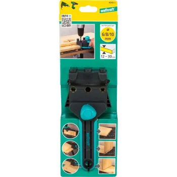 Kaiščių šablonas Wolfcraft Dowelmaster medienos sujungimams