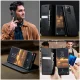 CASEME atverčiamasis dėklas Samsung Galaxy S20 Ultra, juodas