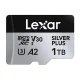 Atminties kortelė Lexar High-Performance Silver Plus microSDXC 1TB + adapteris