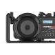 Statybų radijas PerfectPro DABBOX, DAB+/FM, Bluetooth, IP54, juodas