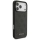 Guess 4G Classic dėklas, skirtas iPhone 17 Pro Max, juodas