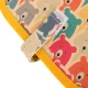 Kids Soft Drawing Album Notebook Board + 12 Markers, Yellow