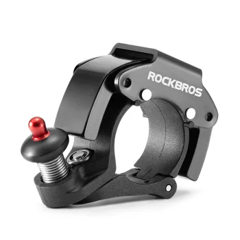 Rockbros C formos dviračio skambutis, juodas