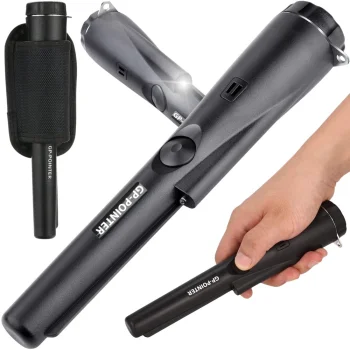 Rankinis metalo detektorius GP-Pointer IP66, juodas