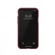 Adidas OR Molded PU Suede dėklas iPhone X / XS, bordo