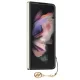 Guess 4G Charms dėklas telefonui Samsung Galaxy Z Fold5 GUHCZFD5GF4GGR, pilkas