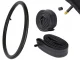 Bicycle Inner Tube 24 x 1.75/2.125 with Schrader Valve, Black