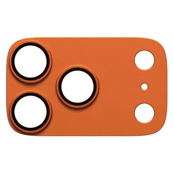 Apsauginis stiklas kamerai PanzerGlass Fender Camera Protector iPhone 17 Pro - Oranžinis