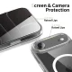 Tech-Protect Flexair Hybrid CC MagSafe dėklas telefonui iPhone Air, skaidrus