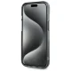 Karl Lagerfeld dėklas iPhone 15 telefonui, MagSafe IML Metal K. Head, juodas