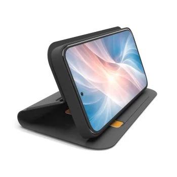 Atverčiamas dėklas SBS Wallet Smooth skirtas Samsung Galaxy A37, juodas