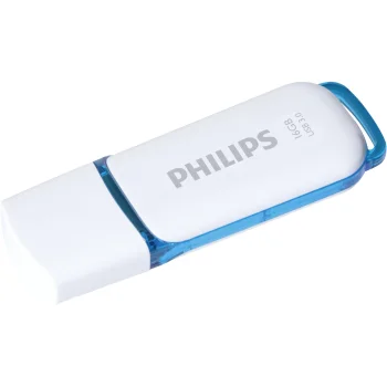 USB atmintinė Philips Snow Edition 16 GB USB 3.0, balta / mėlyna