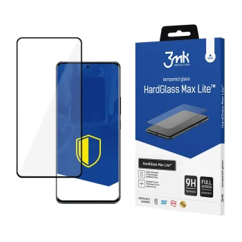 Apsauginis stiklas 3mk HardGlass Max Lite telefonui Xiaomi 13, 9H, 0.3 mm