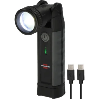 Akumuliatorinis LED žibintuvėlis Brennenstuhl TL 1000 ACW, 1000 lm, IP54, juodas