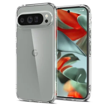 Google Pixel 9 Pro XL Spigen Ultra Hybrid Case Cover, Crystal Clear