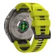 Tech-Protect Iconband Pro strap for Garmin (47 mm), lime and black