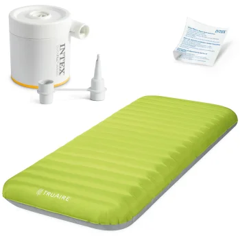 Intex 64097 Airbed with Electric Pump, 191x76x17 cm