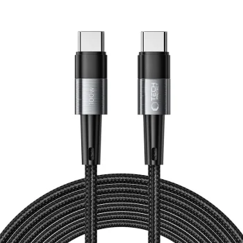 Tech-Protect UltraBoost USB-C į USB-C laidas 100W 5A, 3m, pilkas