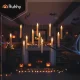 Floating LED Candles with Wand Remote, 12 pcs, Ruhhy 26177
