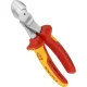 KNIPEX jėgos šoninio kirpimo replės 74 06 180, 180 mm