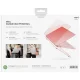 Apsauginis dėklas Uniq Vero, skirtas MacBook Neo, Translucent Pink