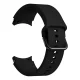 „Tech-Protect“ dirželis „Samsung Galaxy Watch 4/5/5 Pro/6/7/FE“, Juodas