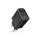 Tech-Protect C30W įkroviklis USB-C PD 30W / USB-A QC 3.0 - Juodas