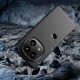 3MK Protection Matt Case dėklas Xiaomi Redmi Note 14 Pro+, juodas