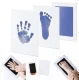 Mess-Free Baby Handprint or Footprint Kit, 8x12.5 cm, Blue