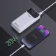 Dudao K15Pro 20000mAh Išorinė baterija, 22.5W, balta