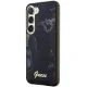 Guess Samsung Galaxy S23 dėklas Golden Marble, juodas