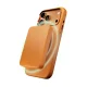 Puro Icon Mag Pro silikoninis dėklas, skirtas iPhone 17 Pro, oranžinis