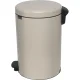 Šiukšliadėžė su pedalu Brabantia Newicon 20 L, rusva