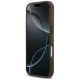 Guess dėklas iPhone 17 telefonui 4G Circle Classic Logo MagSafe, rudas